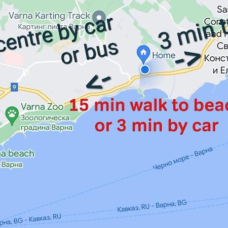 Villa Residence, Free Parking, Pets Friendly Варна Экстерьер фото
